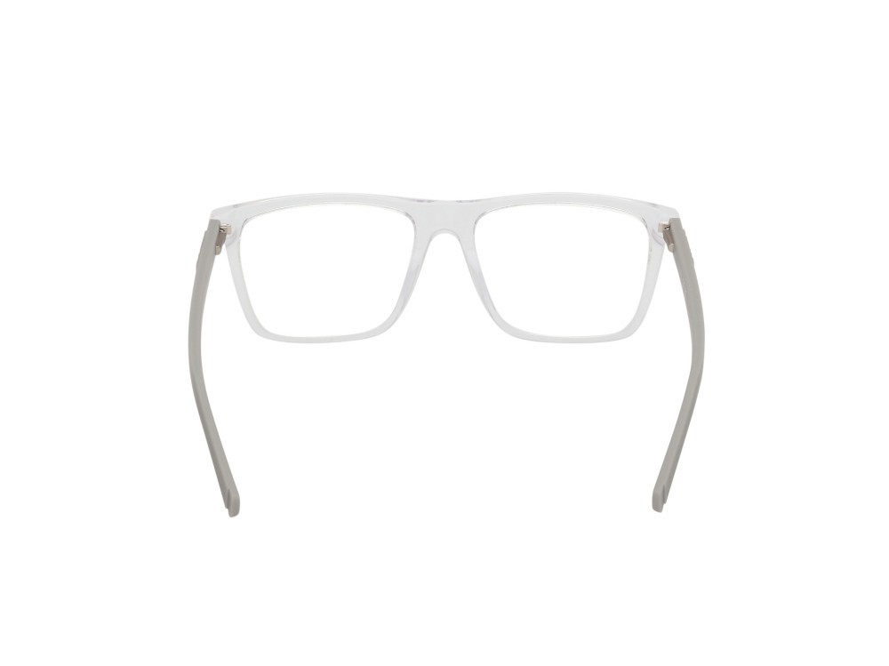 Eyeglasses Guess GU50186 (020) color cristallo - grigio opaco shape rectangle 
