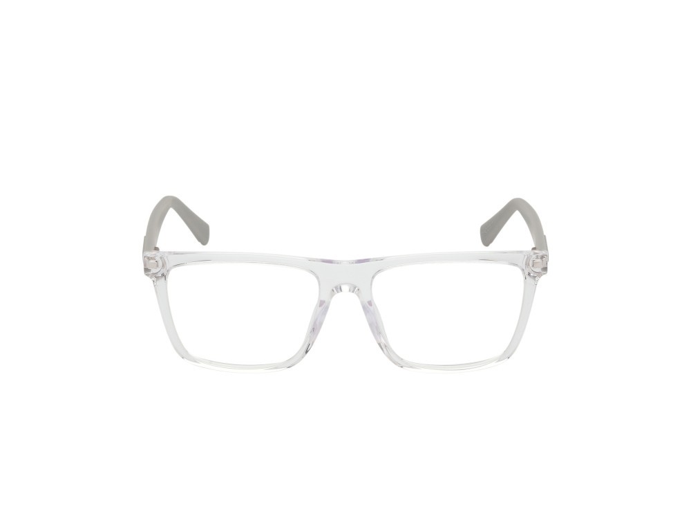 Eyeglasses Guess GU50186 (020) color cristallo - grigio opaco shape rectangle 