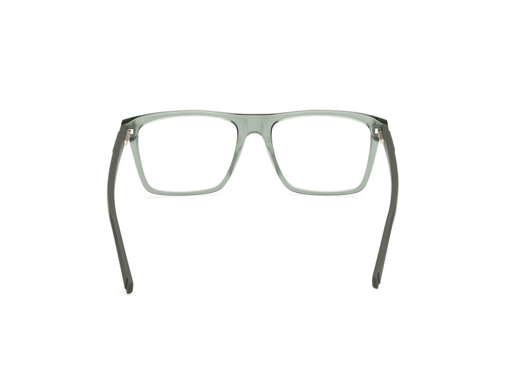 Occhiali da vista Guess GU50186 (093) colore verde chiaro lucido forma rettangolare 