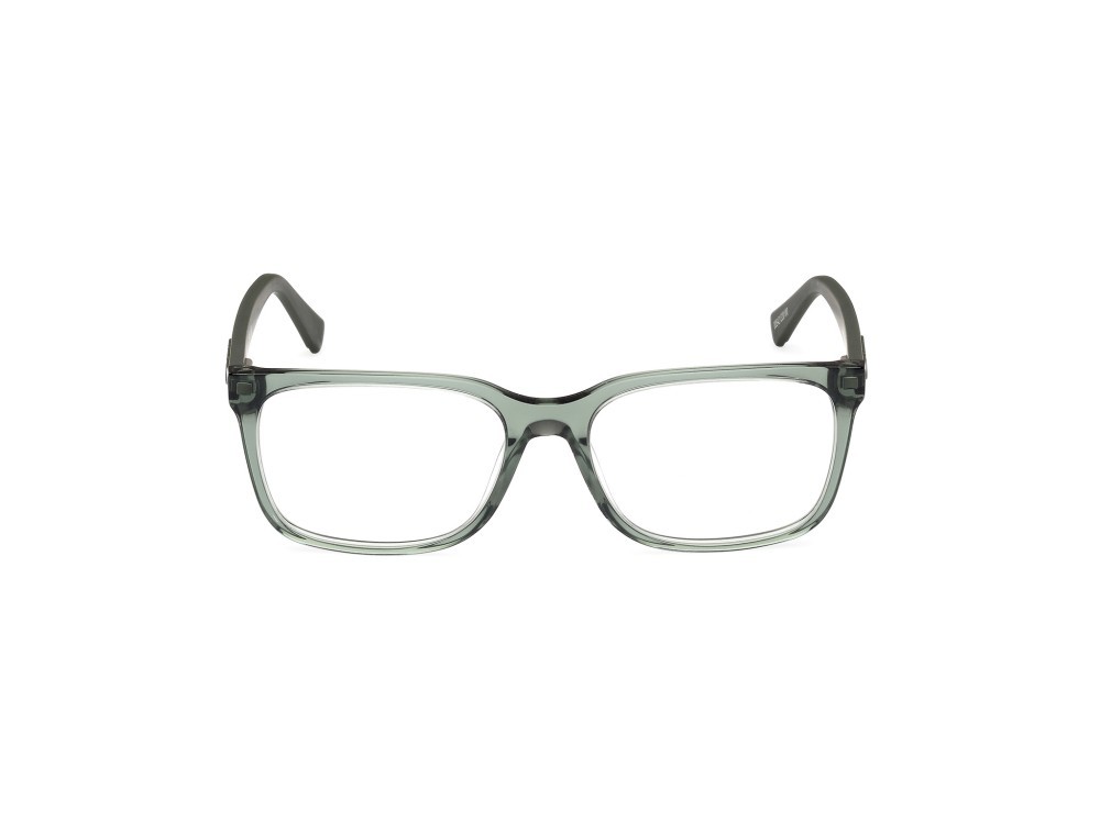 Occhiali da vista Guess GU50187 (093) colore verde chiaro lucido forma rettangolare 