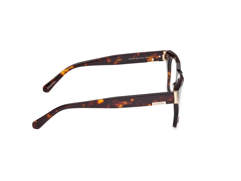 Occhiali da vista Guess GU50188 (052) colore avana scura forma quadrato 
