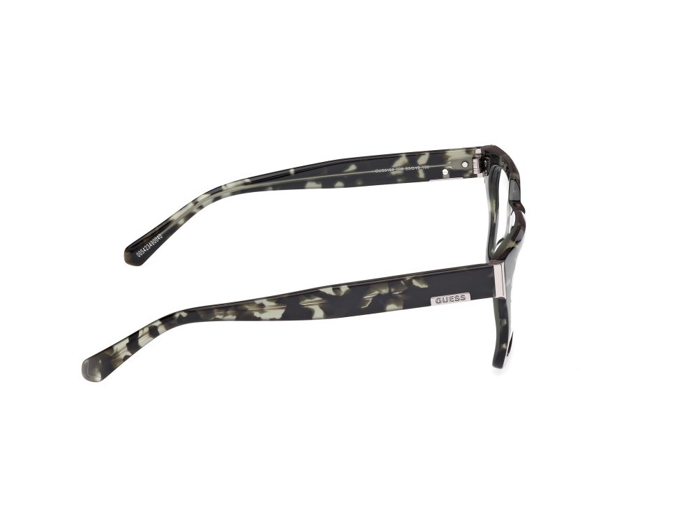 Occhiali da vista Guess GU50188 (098) colore verde scuro - avana forma quadrato 