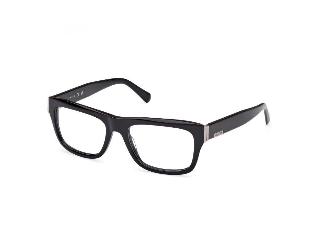 Occhiali da vista Guess GU50189 (001) colore nero lucido forma rettangolare 