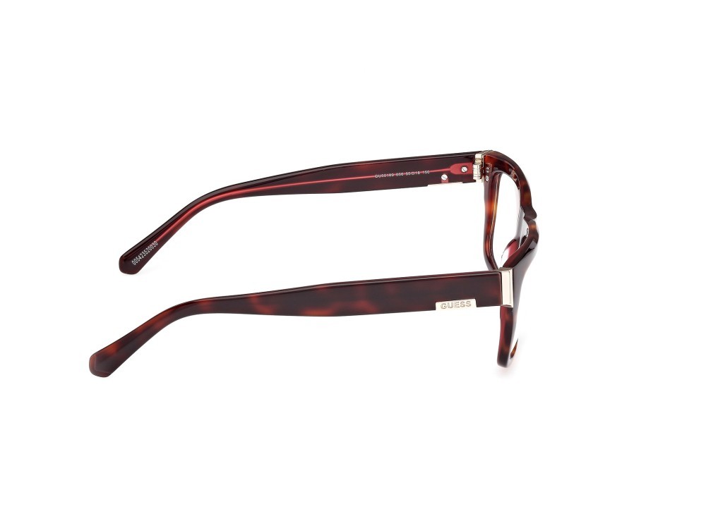 Occhiali da vista Guess GU50189 (056) colore avana colorata forma rettangolare 