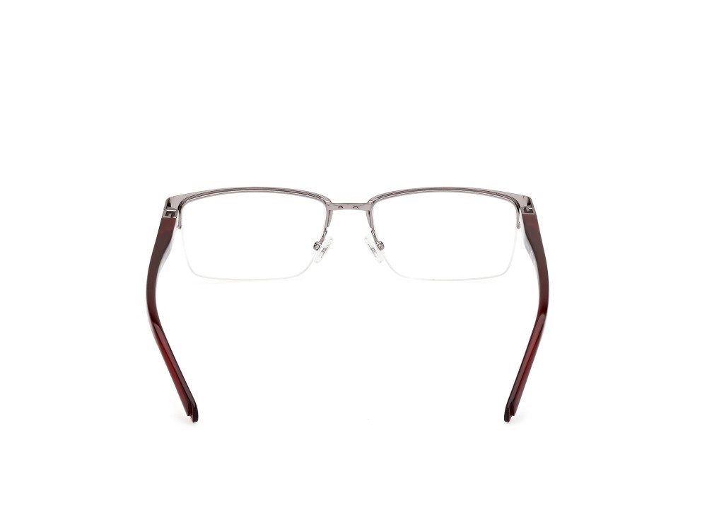 Eyeglasses Guess GU50191 (002) color nero opaco - bordeaux lucido shape rectangle 