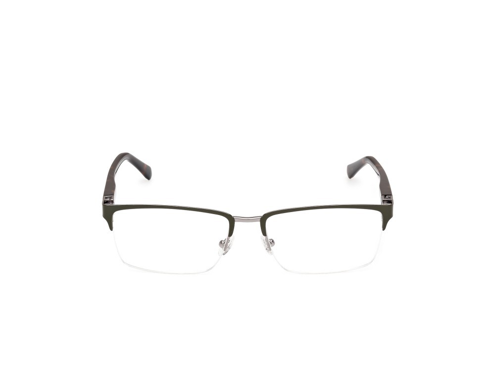 Occhiali da vista Guess GU50191 (097) colore verde scuro opaco - avana scura forma rettangolare 