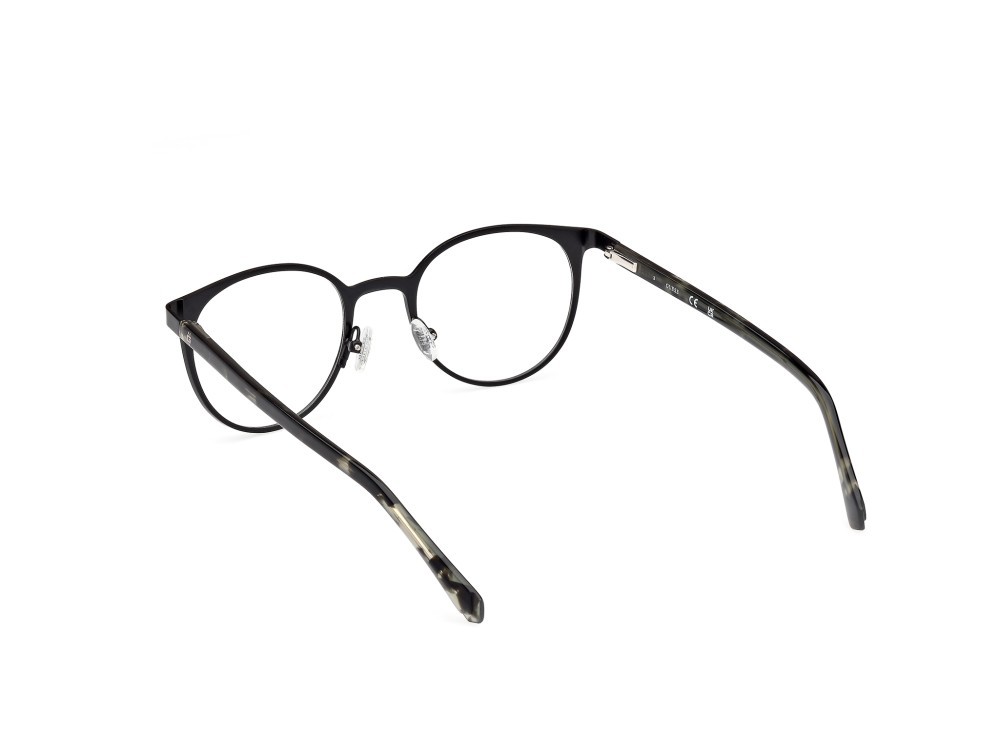 Occhiali da vista Guess GU50192 (002) colore nero opaco - verde scuro avana forma rotondo 