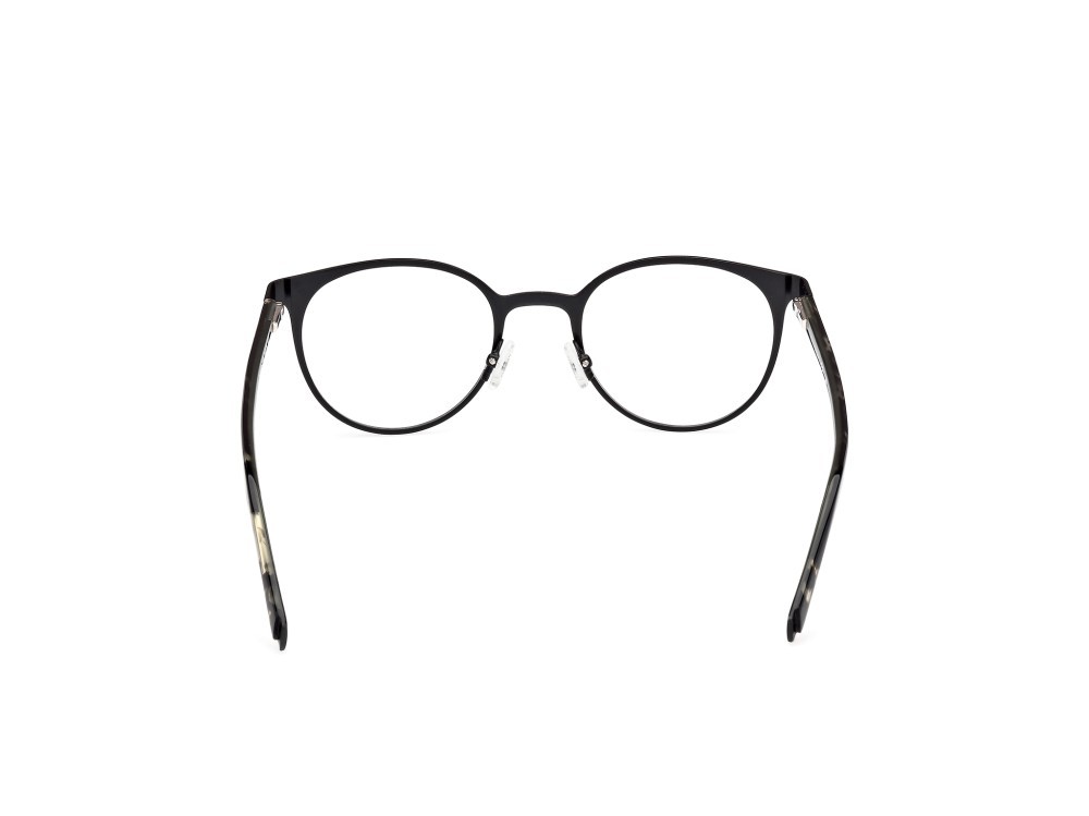 Occhiali da vista Guess GU50192 (002) colore nero opaco - verde scuro avana forma rotondo 