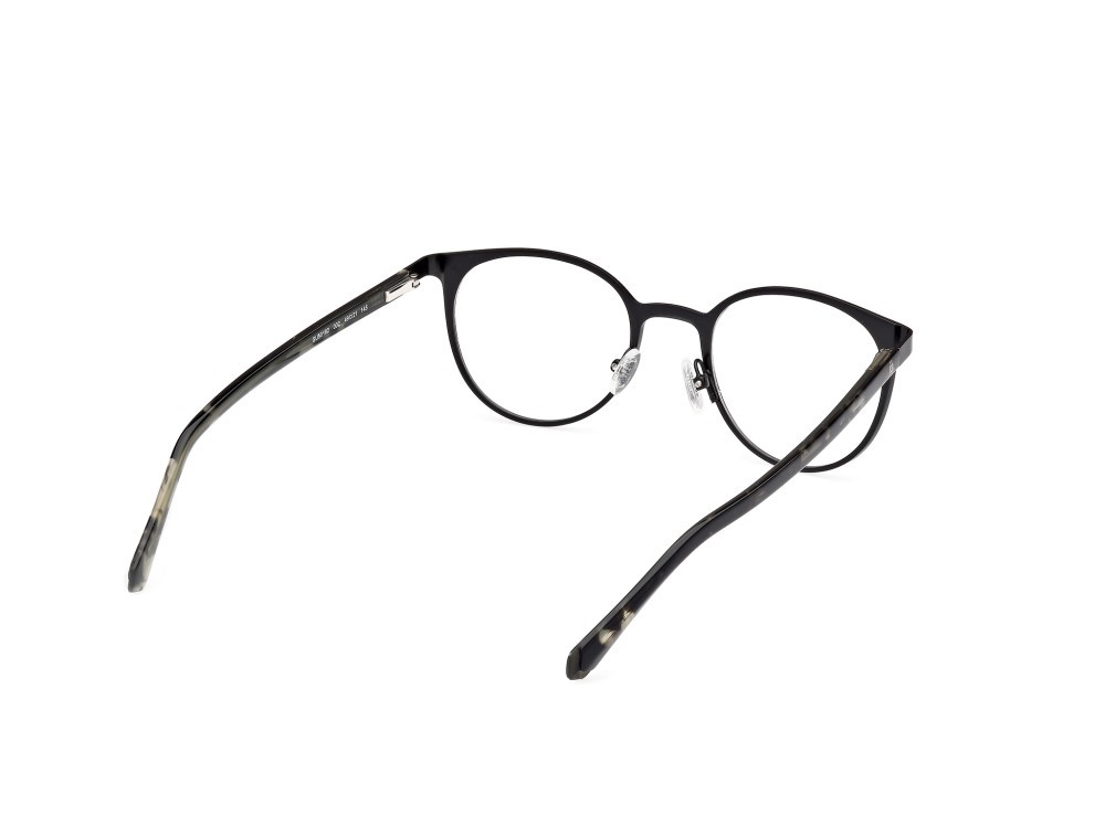 Occhiali da vista Guess GU50192 (002) colore nero opaco - verde scuro avana forma rotondo 