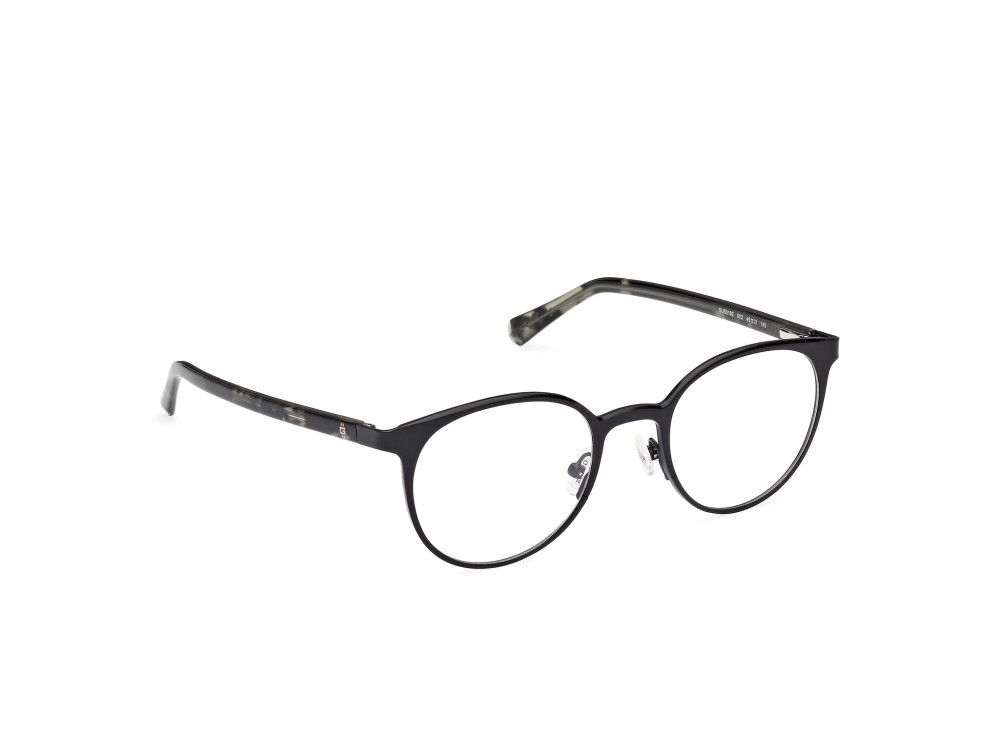 Occhiali da vista Guess GU50192 (002) colore nero opaco - verde scuro avana forma rotondo 