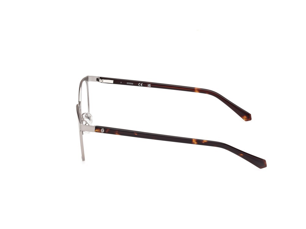 Occhiali da vista Guess GU50192 (009) colore antracite opaco - avana scura forma rotondo 