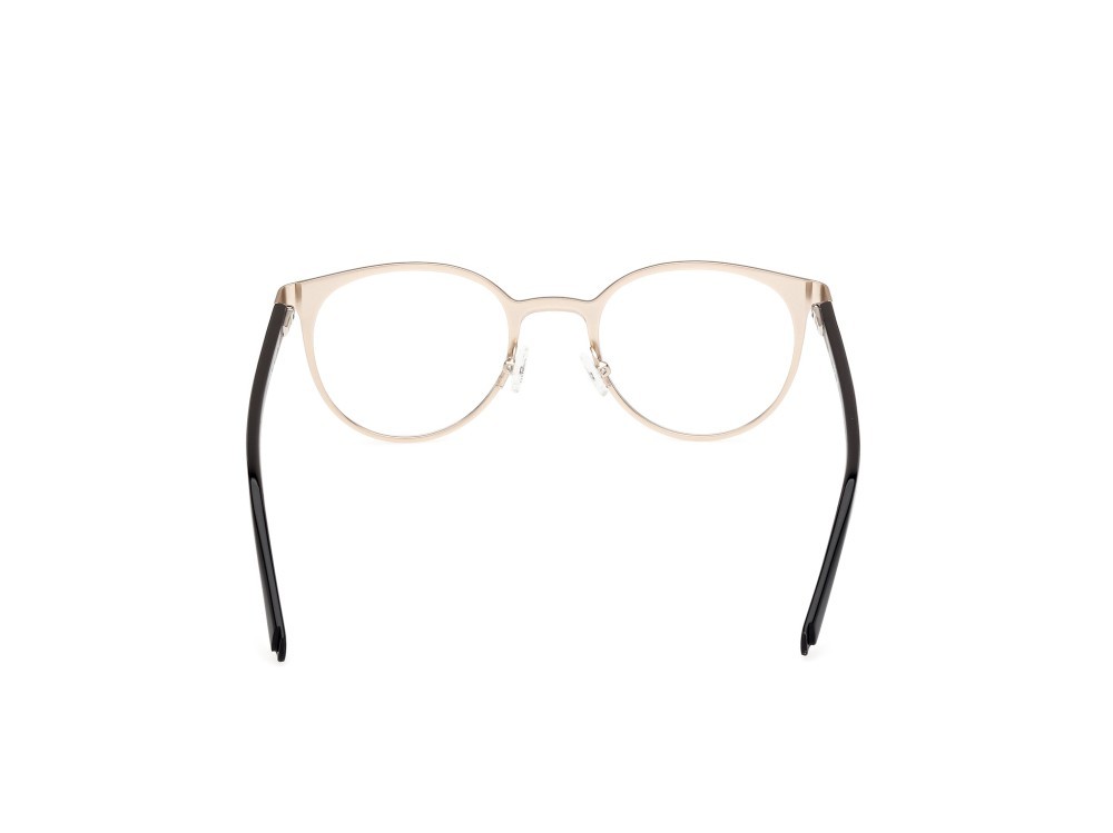 Occhiali da vista Guess GU50192 (032) colore oro pallido lucido - nero lucido forma rotondo 