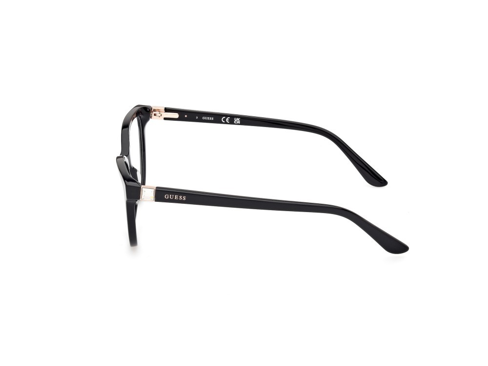 Occhiali da vista Guess GU50195 (001) colore nero lucido forma quadrato 
