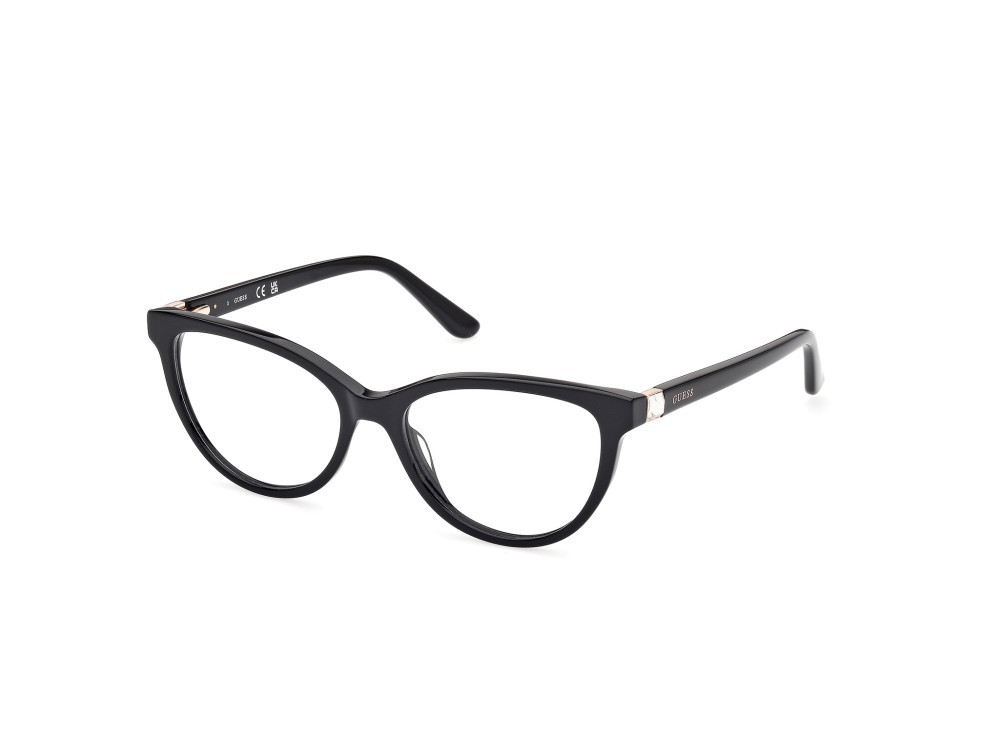 Occhiali da vista Guess GU50195 (001) colore nero lucido forma quadrato 