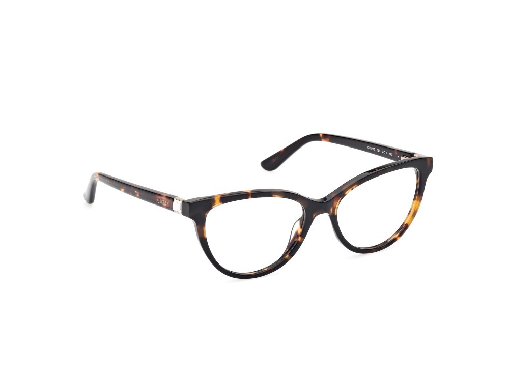 Occhiali da vista Guess GU50195 (052) colore avana scura forma quadrato 