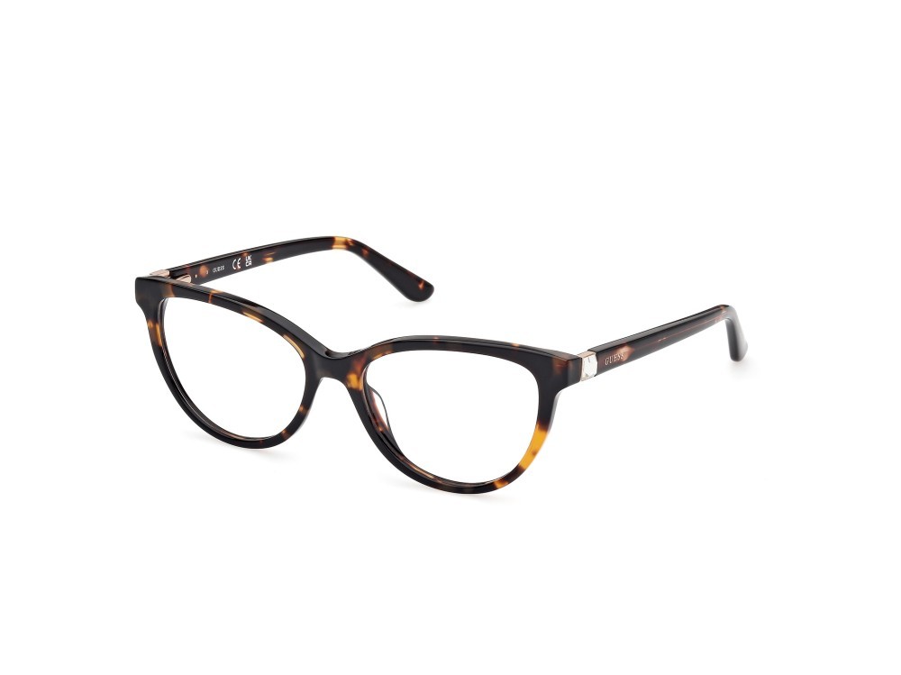 Occhiali da vista Guess GU50195 (052) colore avana scura forma quadrato 