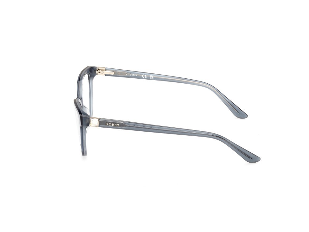Occhiali da vista Guess GU50195 (092) colore azzurro - corno forma quadrato 