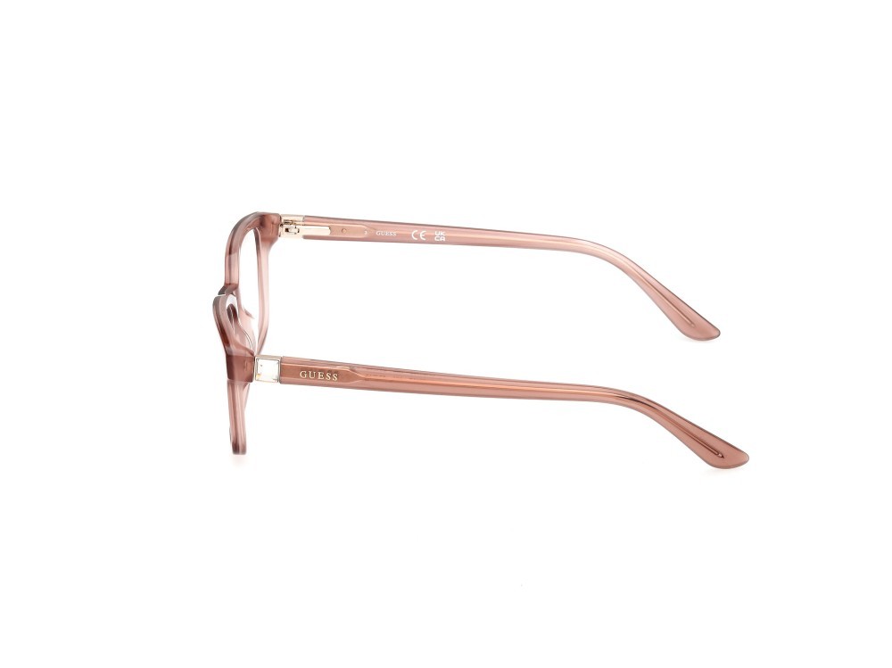 Occhiali da vista Guess GU50196 (059) colore corno beige forma quadrato 