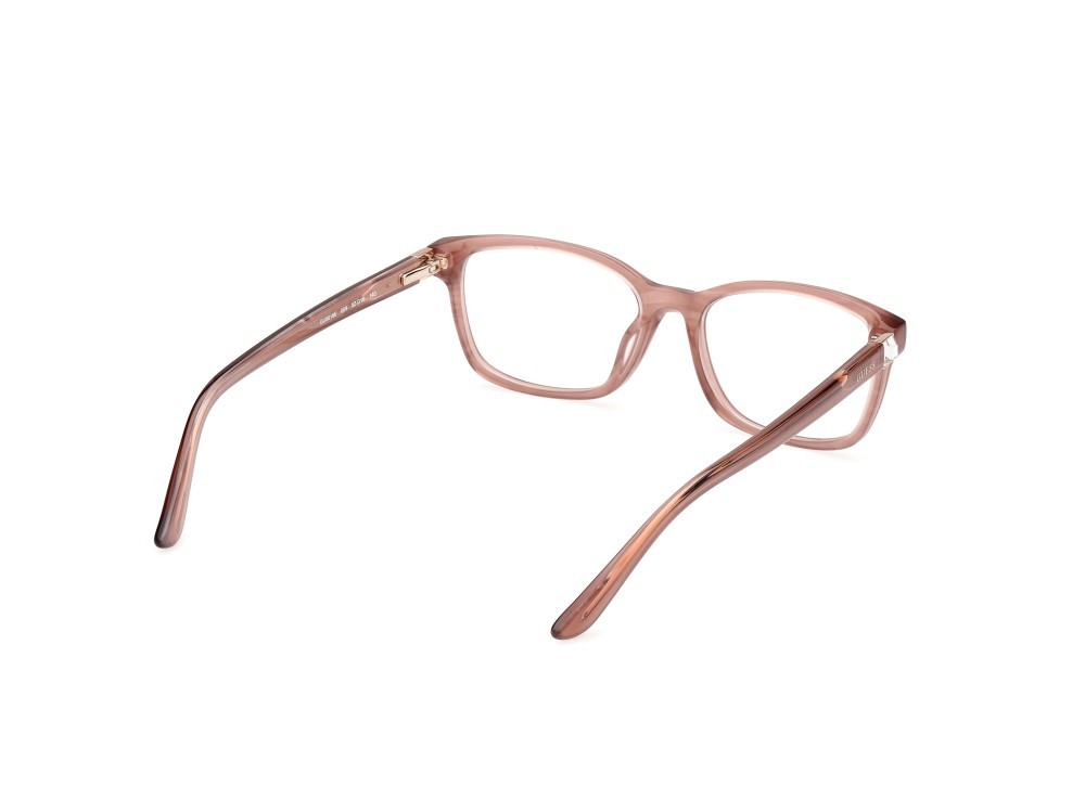 Occhiali da vista Guess GU50196 (059) colore corno beige forma quadrato 