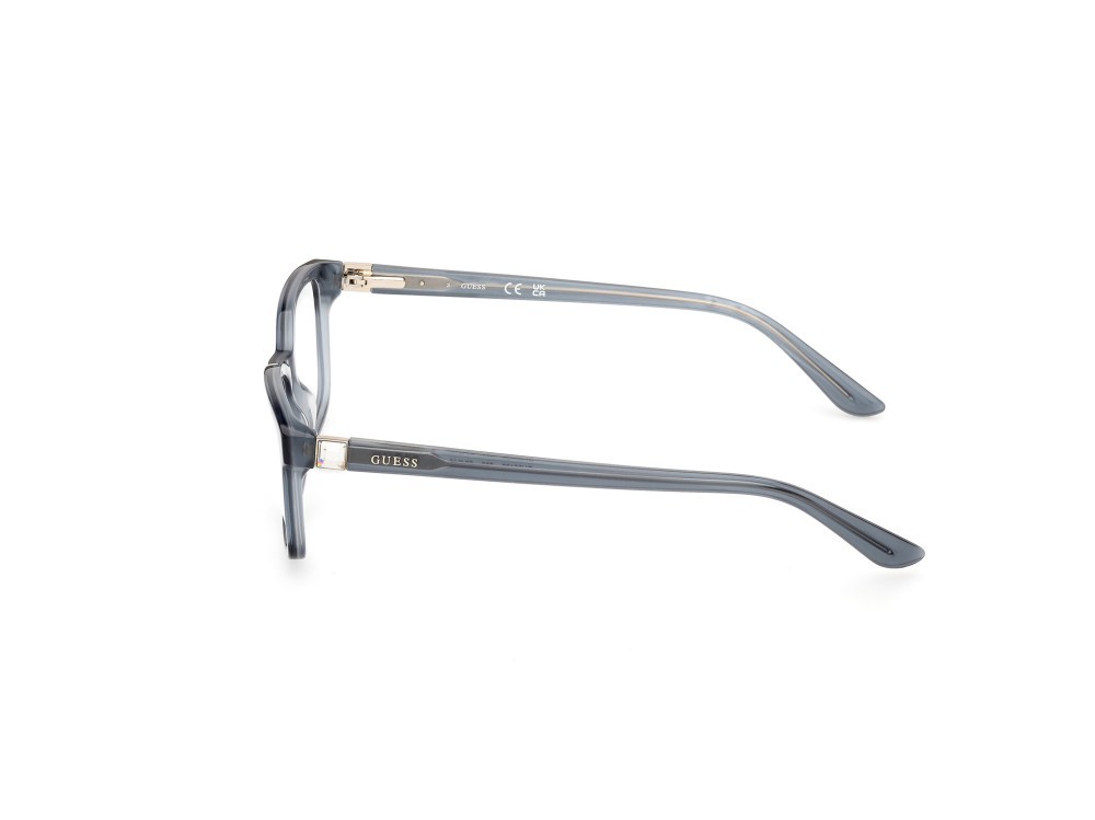 Occhiali da vista Guess GU50196 (092) colore blu - corno forma quadrato 