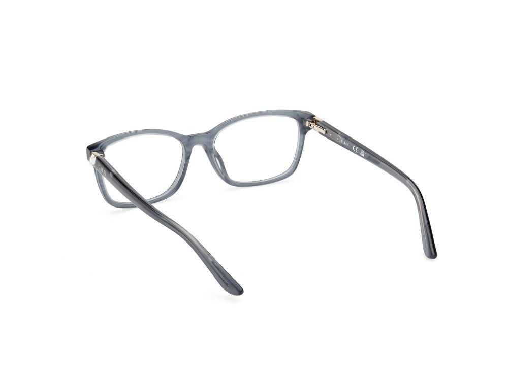 Occhiali da vista Guess GU50196 (092) colore blu - corno forma quadrato 
