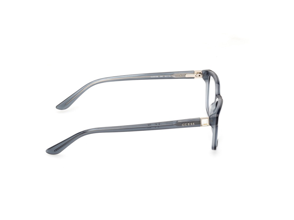 Occhiali da vista Guess GU50196 (092) colore blu - corno forma quadrato 
