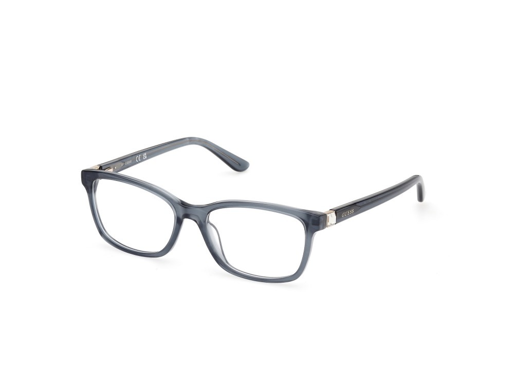 Occhiali da vista Guess GU50196 (092) colore blu - corno forma quadrato 