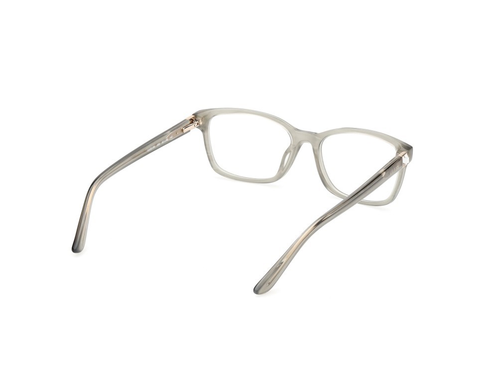 Occhiali da vista Guess GU50196 (095) colore verde chiaro - corno forma quadrato 