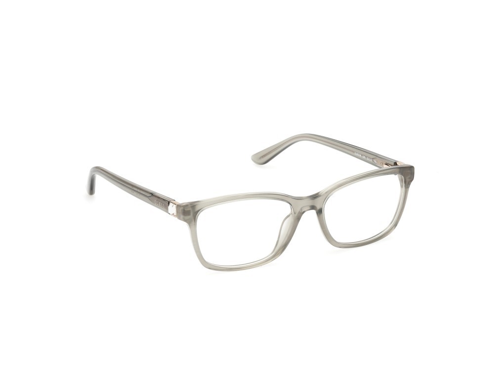 Occhiali da vista Guess GU50196 (095) colore verde chiaro - corno forma quadrato 