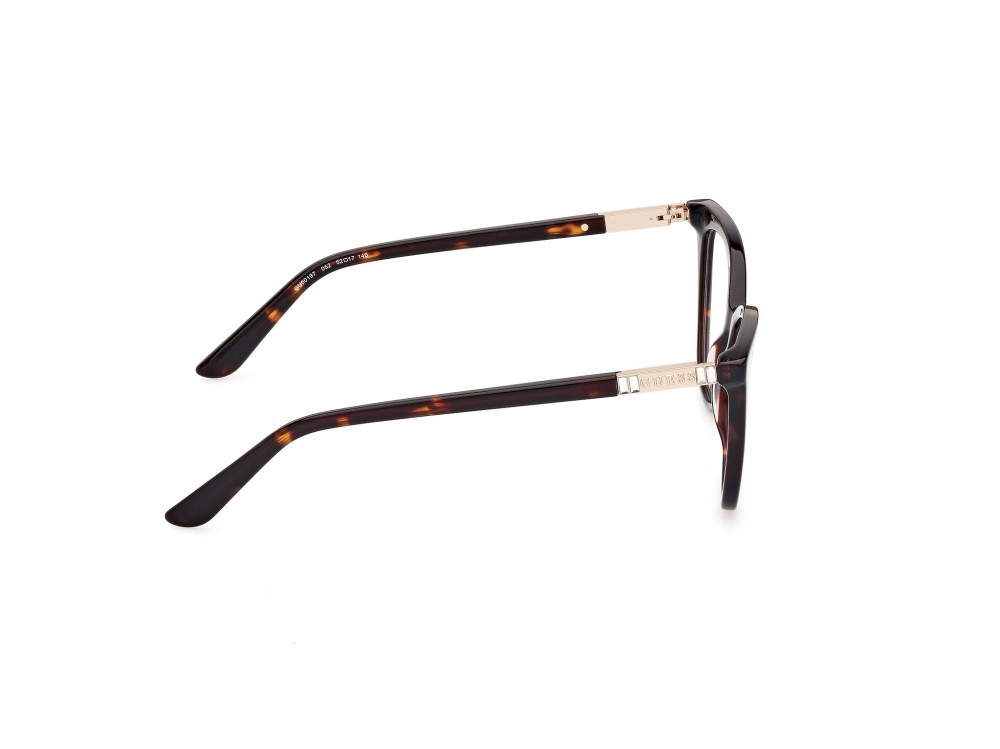 Occhiali da vista Guess GU50197 (052) colore avana scura forma quadrato 