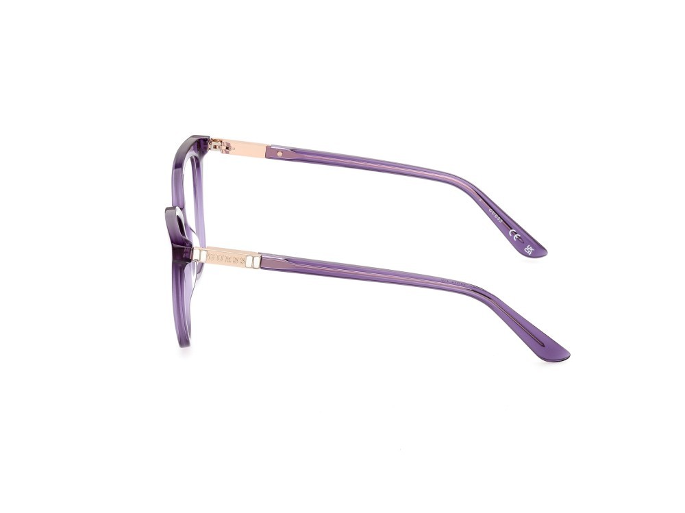 Occhiali da vista Guess GU50197 (081) colore viola lucido forma quadrato 