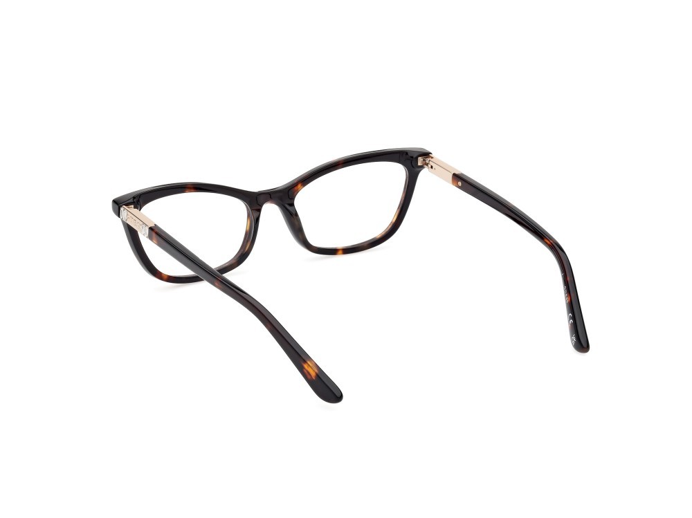 Occhiali da vista Guess GU50198 (052) colore avana scura forma cat eye 