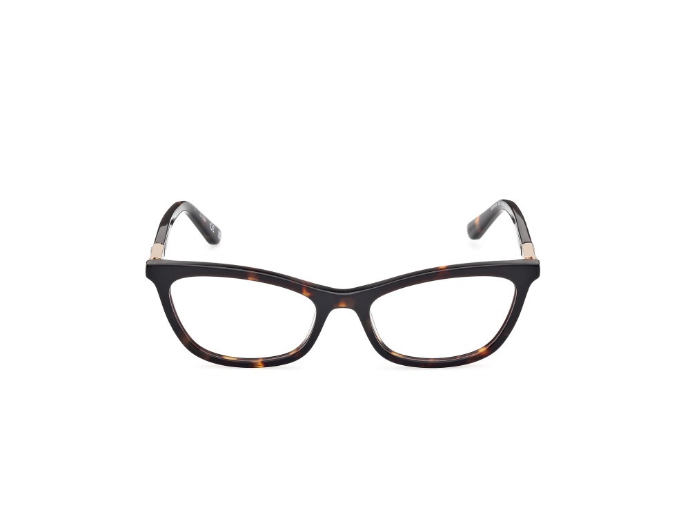 Occhiali da vista Guess GU50198 (052) colore avana scura forma cat eye 