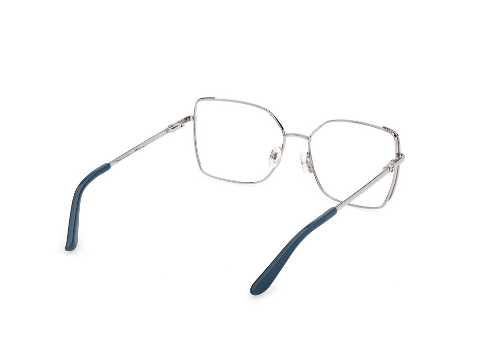 Occhiali da vista Guess GU50223 (010) colore nickel stagno chiaro anticato lucido forma quadrato 