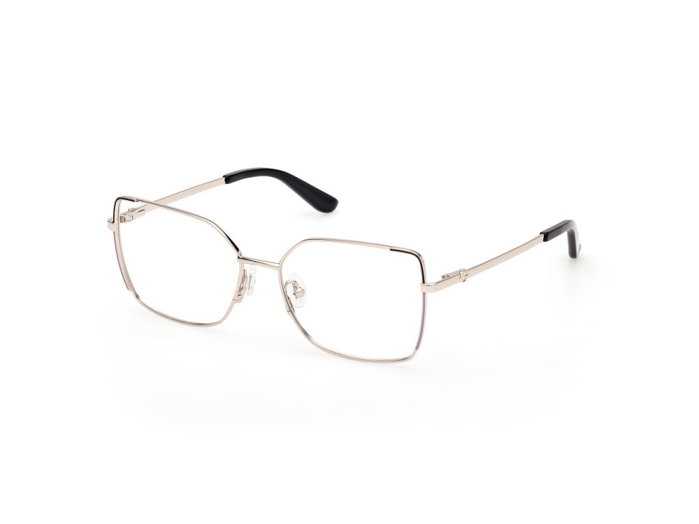 Occhiali da vista Guess GU50223 (032) colore oro pallido lucido forma quadrato 