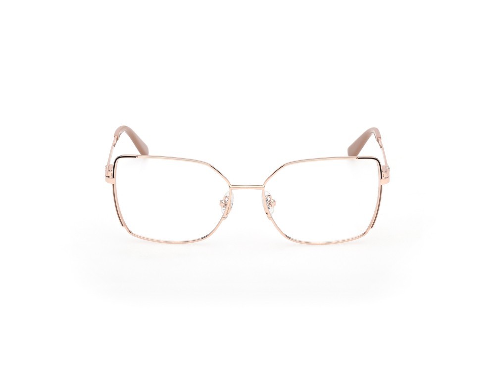 Occhiali da vista Guess GU50223 (059) colore oro rosé lucido forma quadrato 