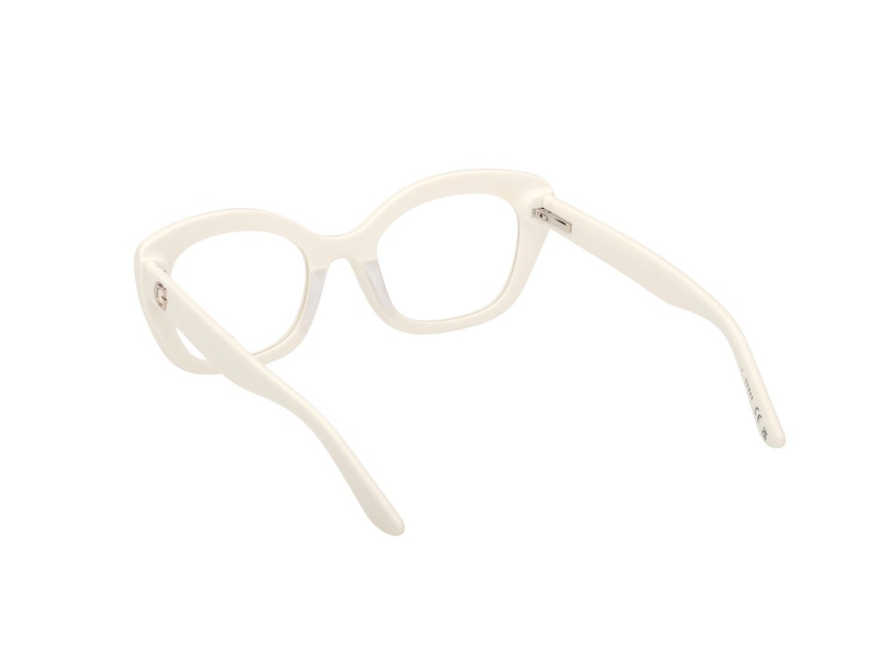 Occhiali da vista Guess GU50225 (021) colore bianco lucido forma quadrato 
