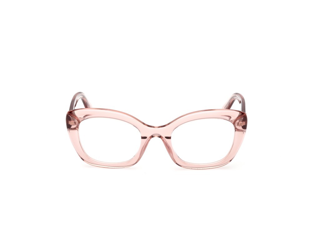 Occhiali da vista Guess GU50225 (072) colore rosa chiaro lucido forma quadrato 