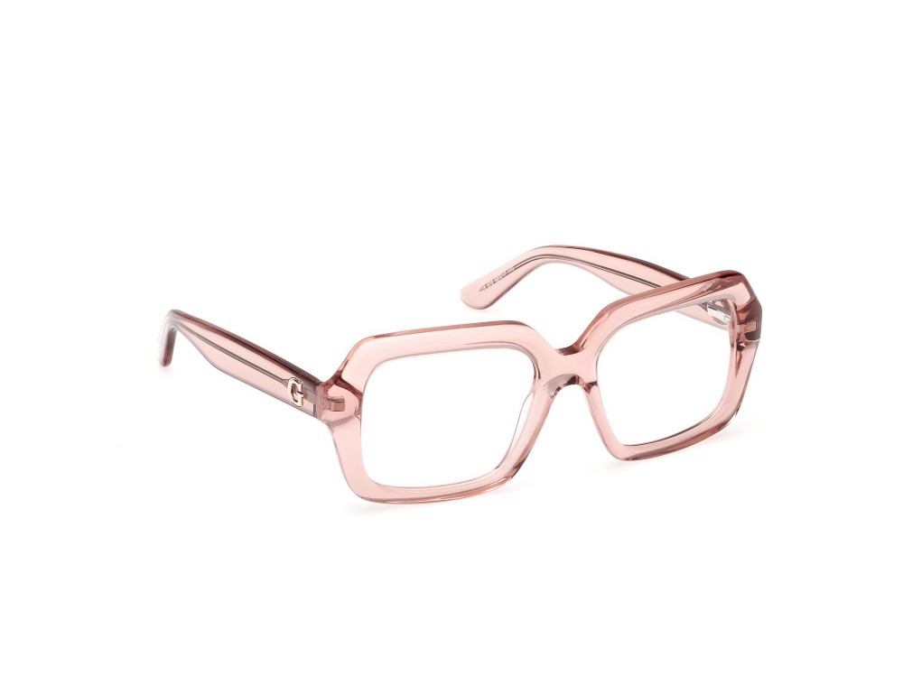 Occhiali da vista Guess GU50226 (072) colore rosa chiaro lucido forma quadrato 