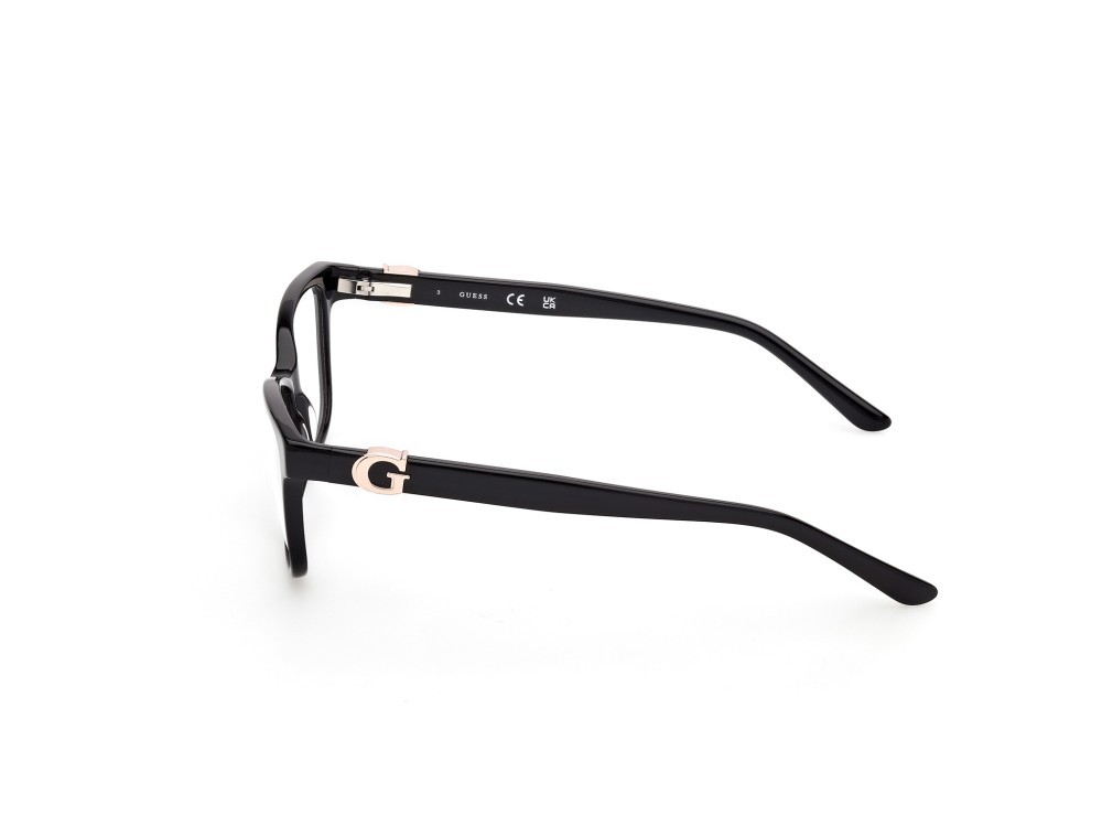 Occhiali da vista Guess GU50227 (001) colore nero lucido forma rettangolare 