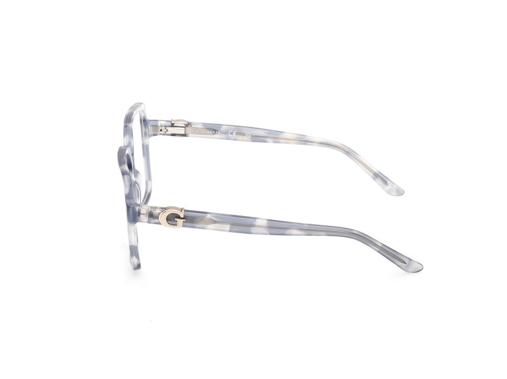 Occhiali da vista Guess GU50228 (092) colore blu lucido forma quadrato 
