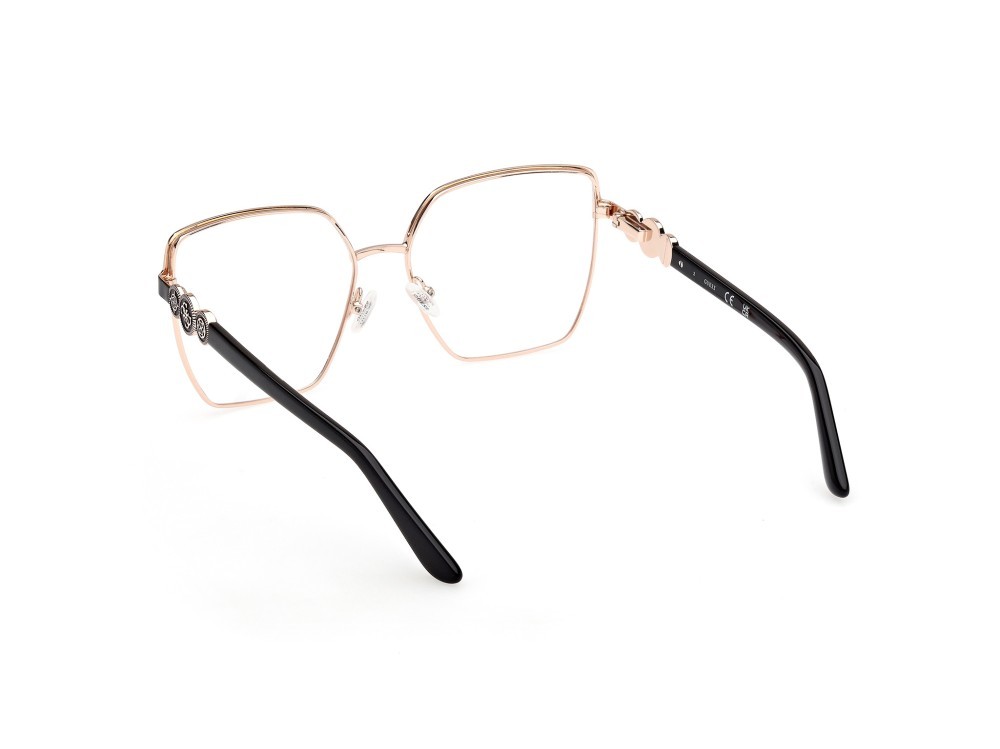 Occhiali da vista Guess GU50229 (005) colore nero opaco - nero lucido forma quadrato 