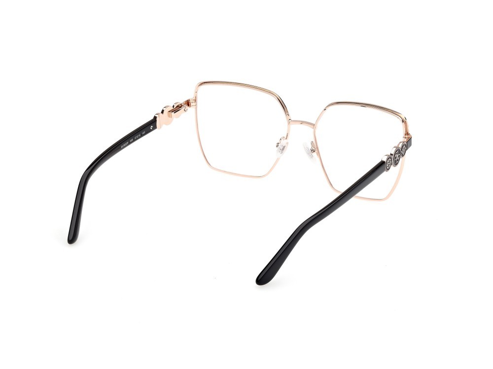 Occhiali da vista Guess GU50229 (005) colore nero opaco - nero lucido forma quadrato 