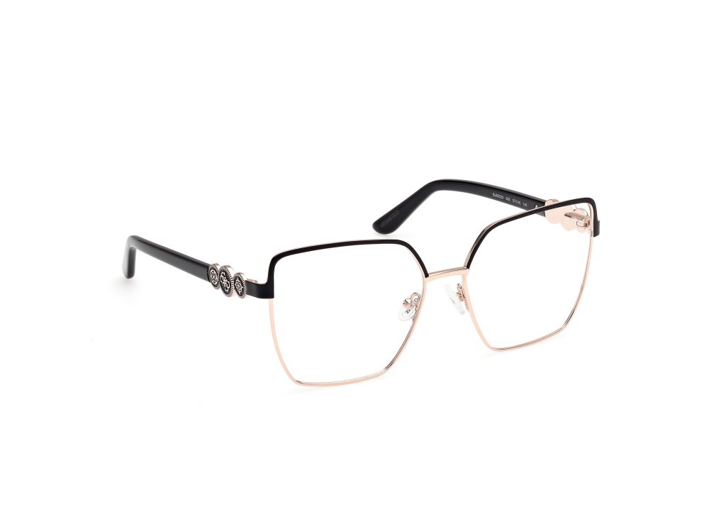 Occhiali da vista Guess GU50229 (005) colore nero opaco - nero lucido forma quadrato 