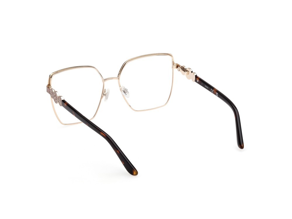 Occhiali da vista Guess GU50229 (058) colore beige opaco - avana scura forma quadrato 