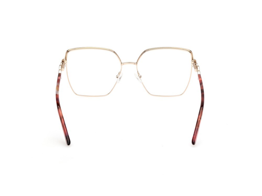 Occhiali da vista Guess GU50229 (067) colore rosso scuro opaco - rosso/avana forma quadrato 