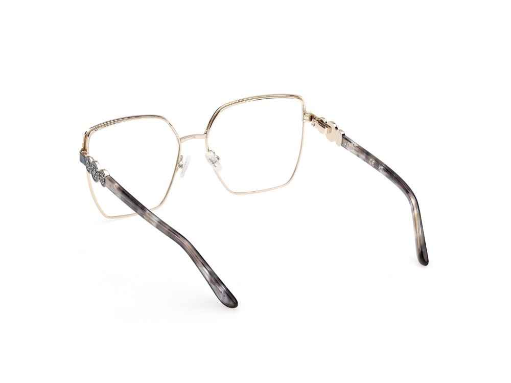 Occhiali da vista Guess GU50229 (085) colore azzurro opaco - grigio/avana forma quadrato 