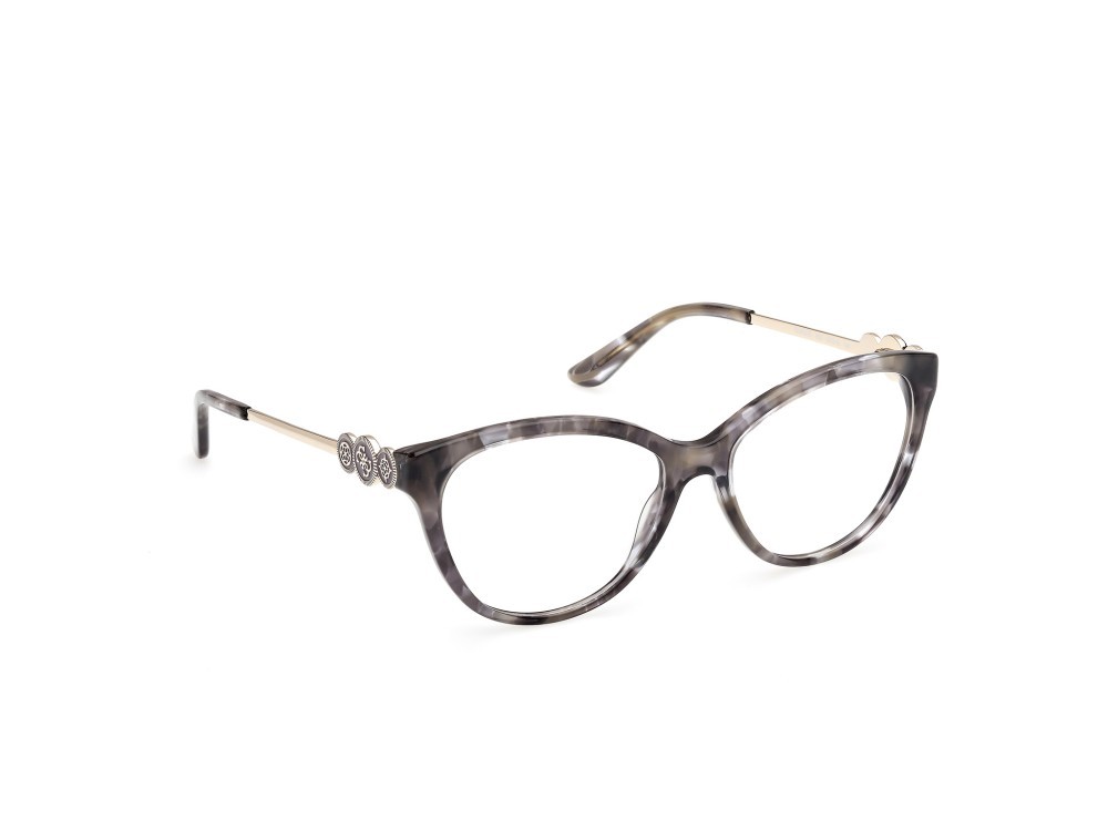 Occhiali da vista Guess GU50230 (020) colore grigio - avana  forma cat eye 