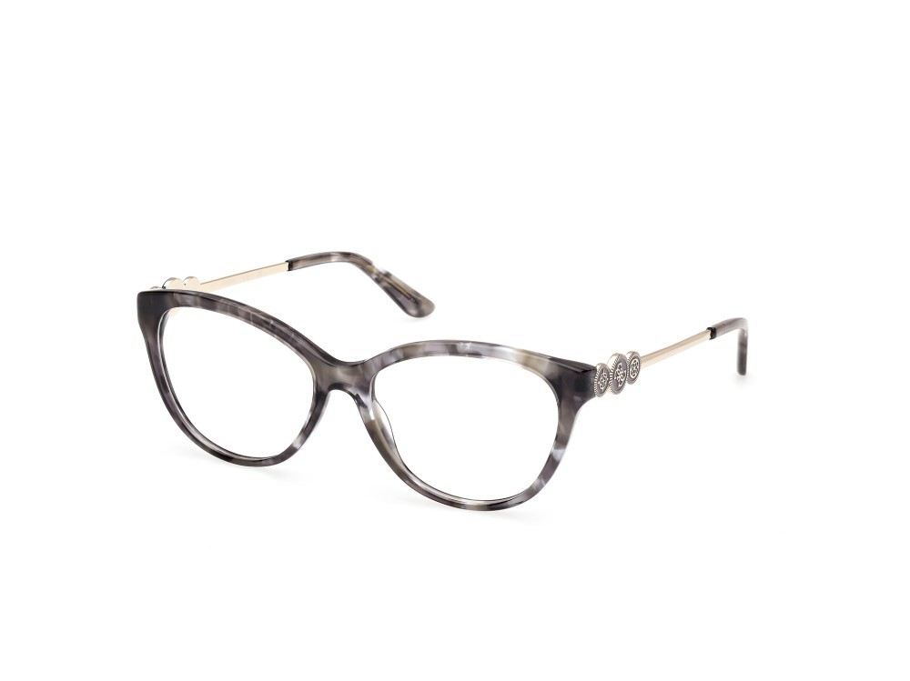 Occhiali da vista Guess GU50230 (020) colore grigio - avana  forma cat eye 