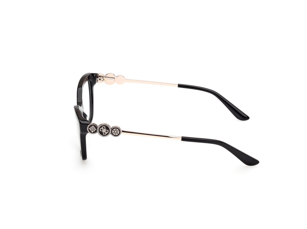 Occhiali da vista Guess GU50231 (001) colore rosso/avana - oro endura lucido forma rettangolare 